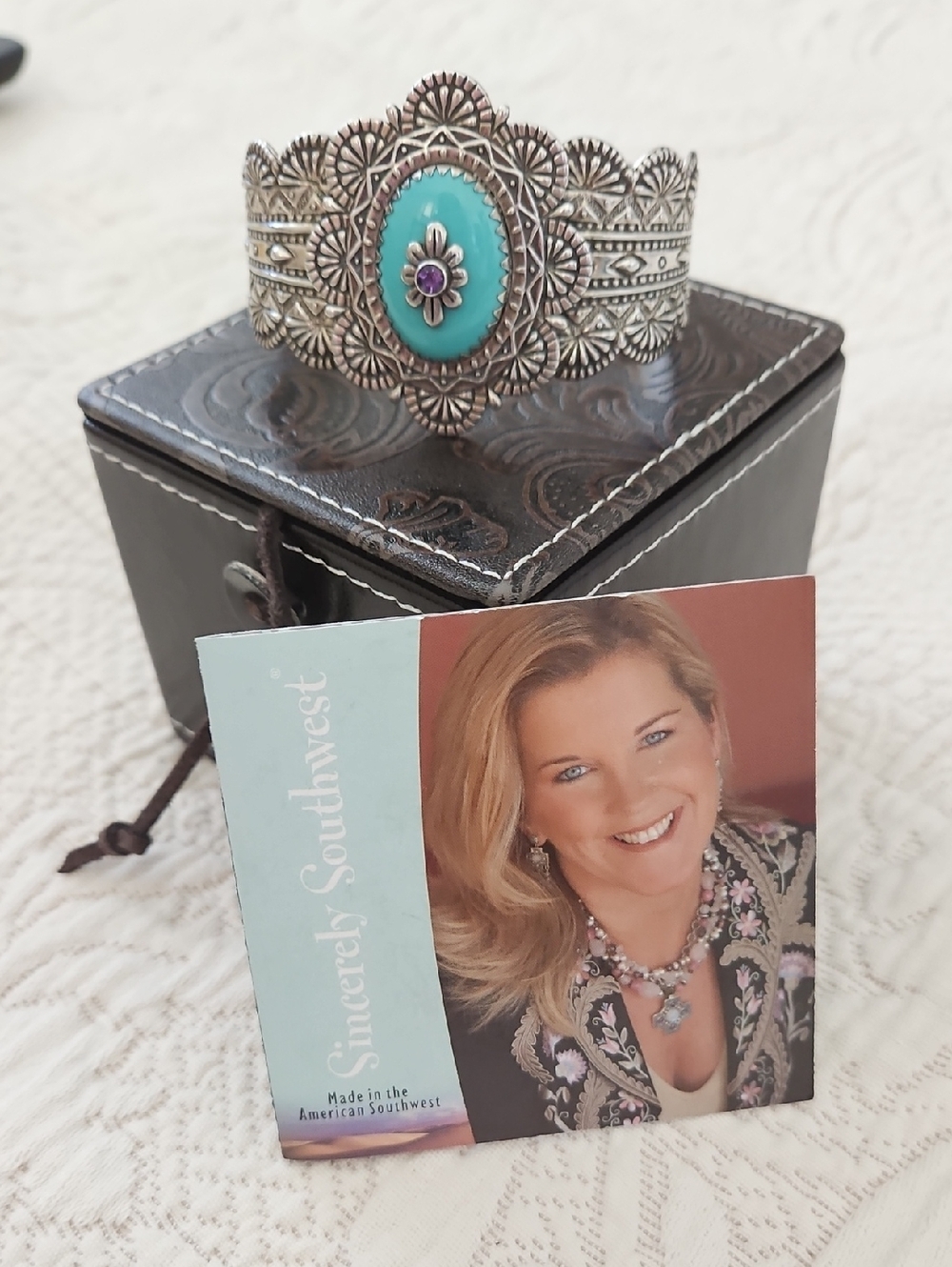 Carolyn Pollack RARE Simply Southwest Relios Cuff Bracelet